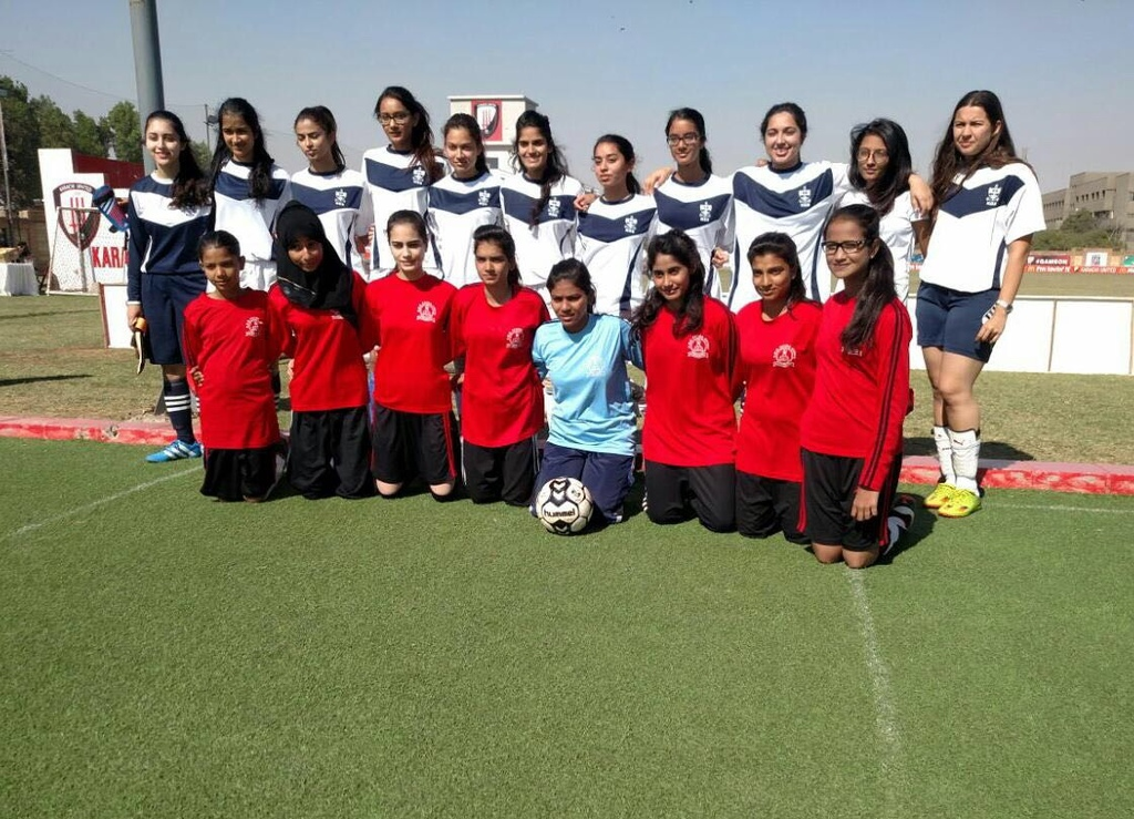 the win completed a dream run for the smb fatima jinnah government school team the only government school starring in the competition photo publicity