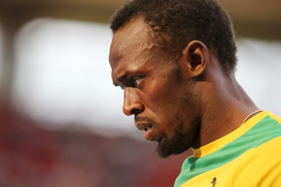 i m not sad says bolt after losing medal