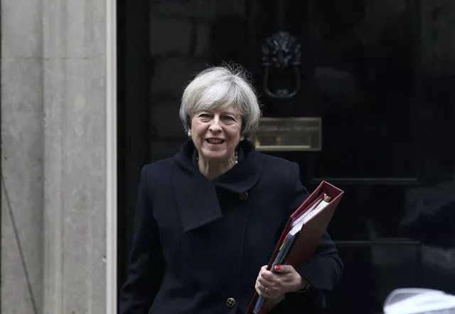britain 039 s prime minister theresa may leaves 10 downing street in london britain february 1 2017 photo reuters britain 039 s prime minister theresa may leaves 10 downing street in london britain february 1 2017 photo reuters