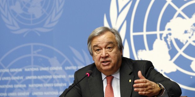 un secretary general antonio guterres addresses a news conference at the united nations in geneva switzerland december 18 2015 photo reuters