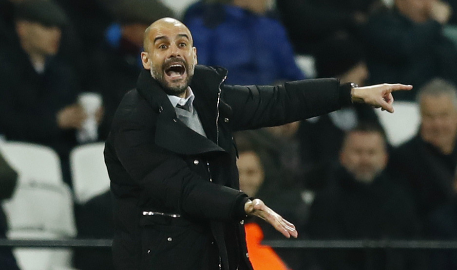 pep guardiola believes league leaders have nothing to fear despite city s 4 0 win over west ham photo reuters