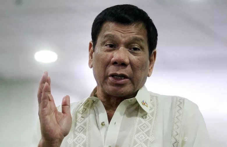 philippine president rodrigo duterte photo reuters philippine president rodrigo duterte photo reuters