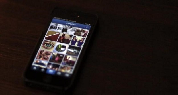 a most popular instagram page is displayed on a mobile device screen in pasadena california august 14 2013 photo reuters