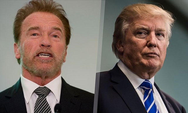 arnold schwarzenegger and donald trump photo courtesy cnn arnold schwarzenegger and donald trump photo courtesy cnn