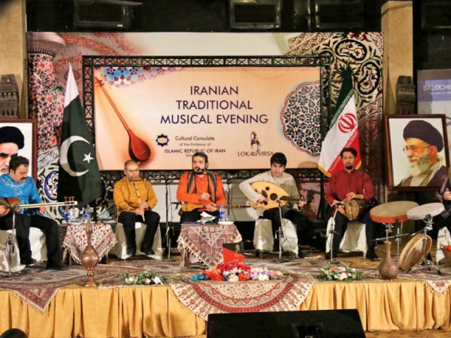 iranian artists perform during the iranian traditional music festival held at lok virsa photo express iranian artists perform during the iranian traditional music festival held at lok virsa photo express