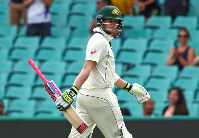 australia captain steve smith walks off the ground photo reuters australia captain steve smith walks off the ground photo reuters