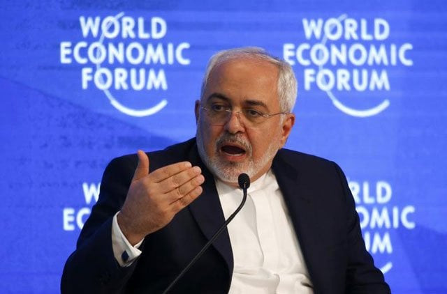 javad zarif minister of foreign affairs of the islamic republic of iran attends the annual meeting of the world economic forum wef in davos switzerland january 18 2017 photo reuters javad zarif minister of foreign affairs of the islamic republic of iran attends the annual meeting of the world economic forum wef in davos switzerland january 18 2017 photo reuters