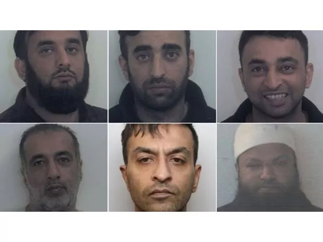 five men were found guilty today clockwise from top left tayab dad nasar dad basharat dad matloob hussain and mohammed sadiq amjad ali pleaded guilty in february five men were found guilty today clockwise from top left tayab dad nasar dad basharat dad matloob hussain and mohammed sadiq amjad ali pleaded guilty in february