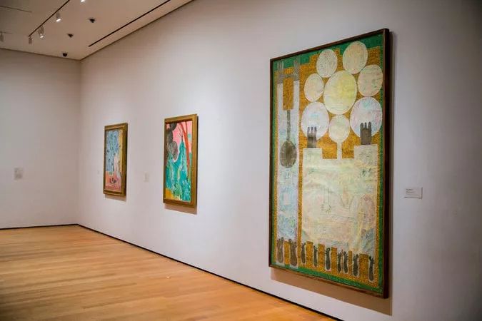 pieces by iranian iraqi and sudanese artists have been put on display at the museum of modern art photo new york times pieces by iranian iraqi and sudanese artists have been put on display at the museum of modern art photo new york times