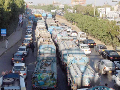 jacobabad bypass remains closed for fourth consecutive day