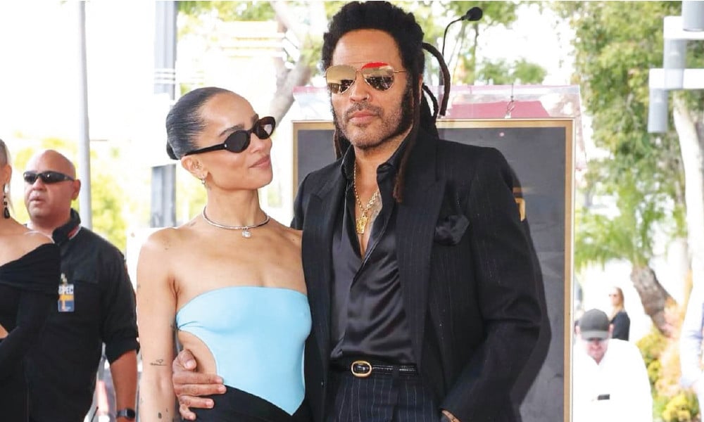 Zoe Kravitz said being the daughter of her rock star dad, Lenny Kravitz, is one of the great adventures of her life. photo: file