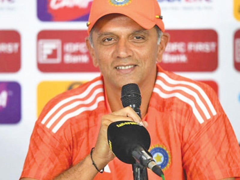 india head coach rahul dravid addresses a presser photo afp