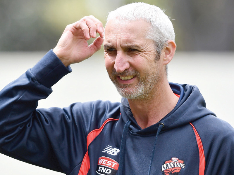 test coach jason gillespie minces no words about the massive amount of pressure on pak fast bowlers over the past year and a half photo afp
