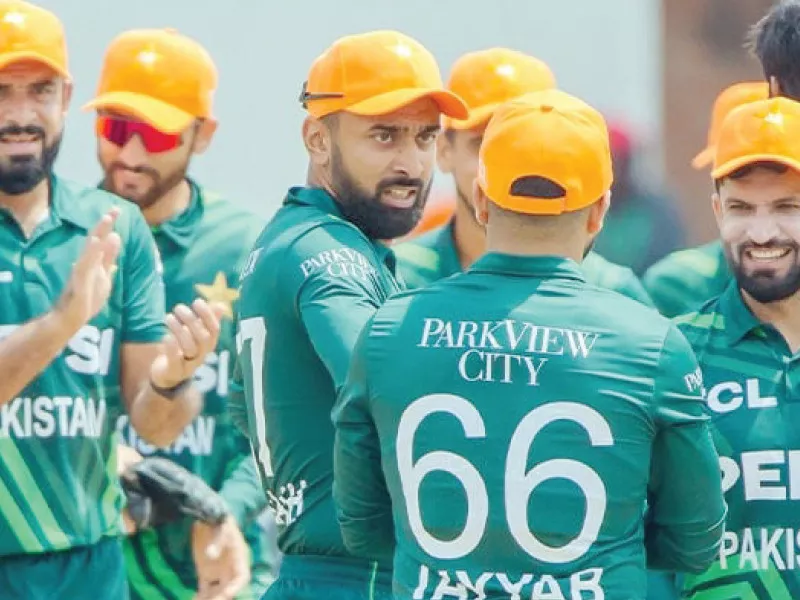 rizwan s men will be under pressure in the must win second odi against zimbabwe today photo afp rizwan s men will be under pressure in the must win second odi against zimbabwe today photo afp