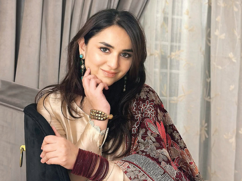 yumna zaidi keeps it simple with a peachy nude lip photo instagram