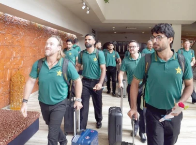 pak arrive in lauderhill for wi series pak arrive in lauderhill for wi series