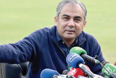 pakistan cricket board chairman mohsin naqvi lauded the green shirts for their spirited performance throughout the series photo afp