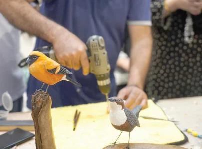 art enthusiasts learn woodcarving skills at workshop art enthusiasts learn woodcarving skills at workshop