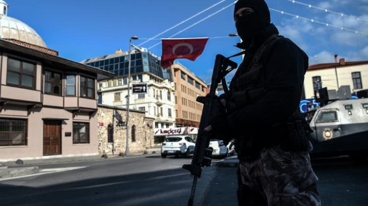 the operation around the country saw suspects detained from sanliurfa ankara and bursa photo afp