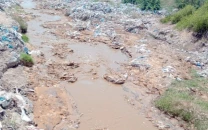 karachi s coast chokes on toxic waste