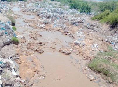 karachi s coast chokes on toxic waste