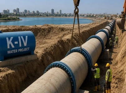 karachi s k iv drifts towards 2029