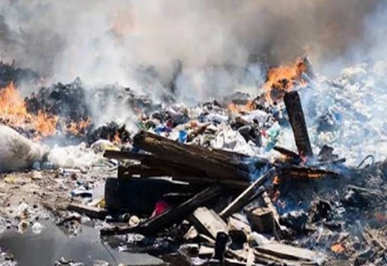 waste burning banned to curb smog