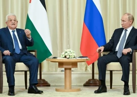 putin expresses concern over gaza civilian deaths in meeting with palestinian authority president