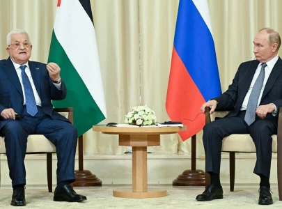 putin expresses concern over gaza civilian deaths in meeting with palestinian authority president