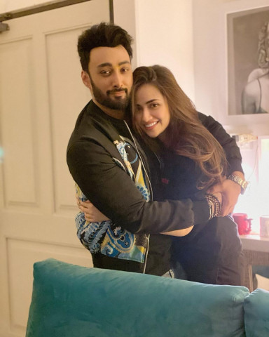 you mean the world to me sana javed wishes umair jaswal on his birthday you mean the world to me sana javed wishes umair jaswal on his birthday