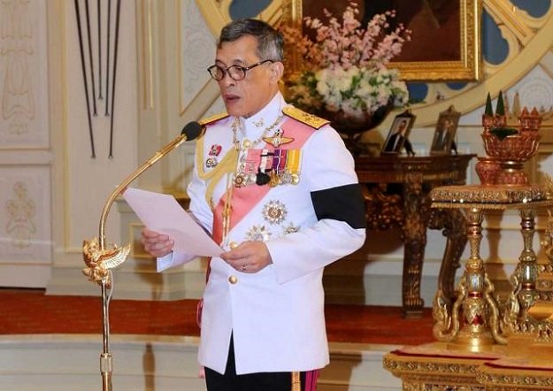 thailand 039 s new king maha vajiralongkorn bodindradebayavarangkun speaks as he accepts an invitation from parliament to succeed his father king bhumibol adulyadej who died in october at the dusit palace in bangkok thailand december 1 2016 photo reuters