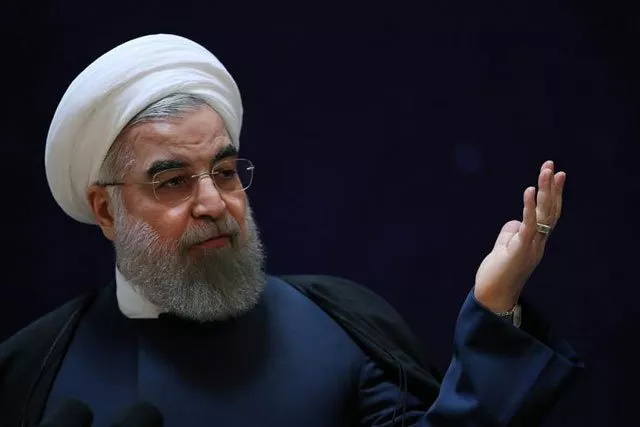 iran 039 s president hassan rouhani gestures as he speaks during a ceremony marking national day of space technology in tehran iran february 1 2017 photo reuters iran 039 s president hassan rouhani gestures as he speaks during a ceremony marking national day of space technology in tehran iran february 1 2017 photo reuters
