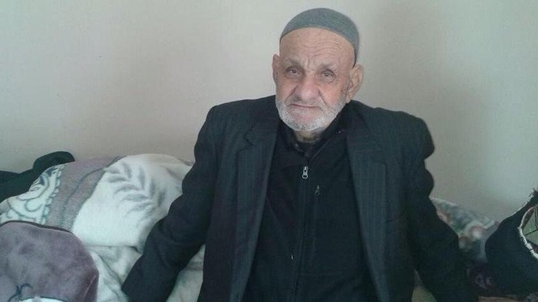 the 92 year old palestinina man whose wife recently gave birth to a daughter photo courtesy english al arabiya