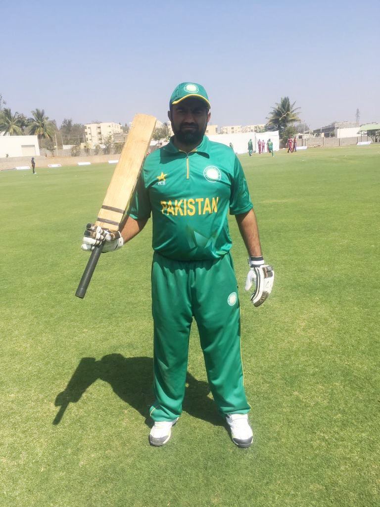 blind world cup t20 pakistan break highest score record