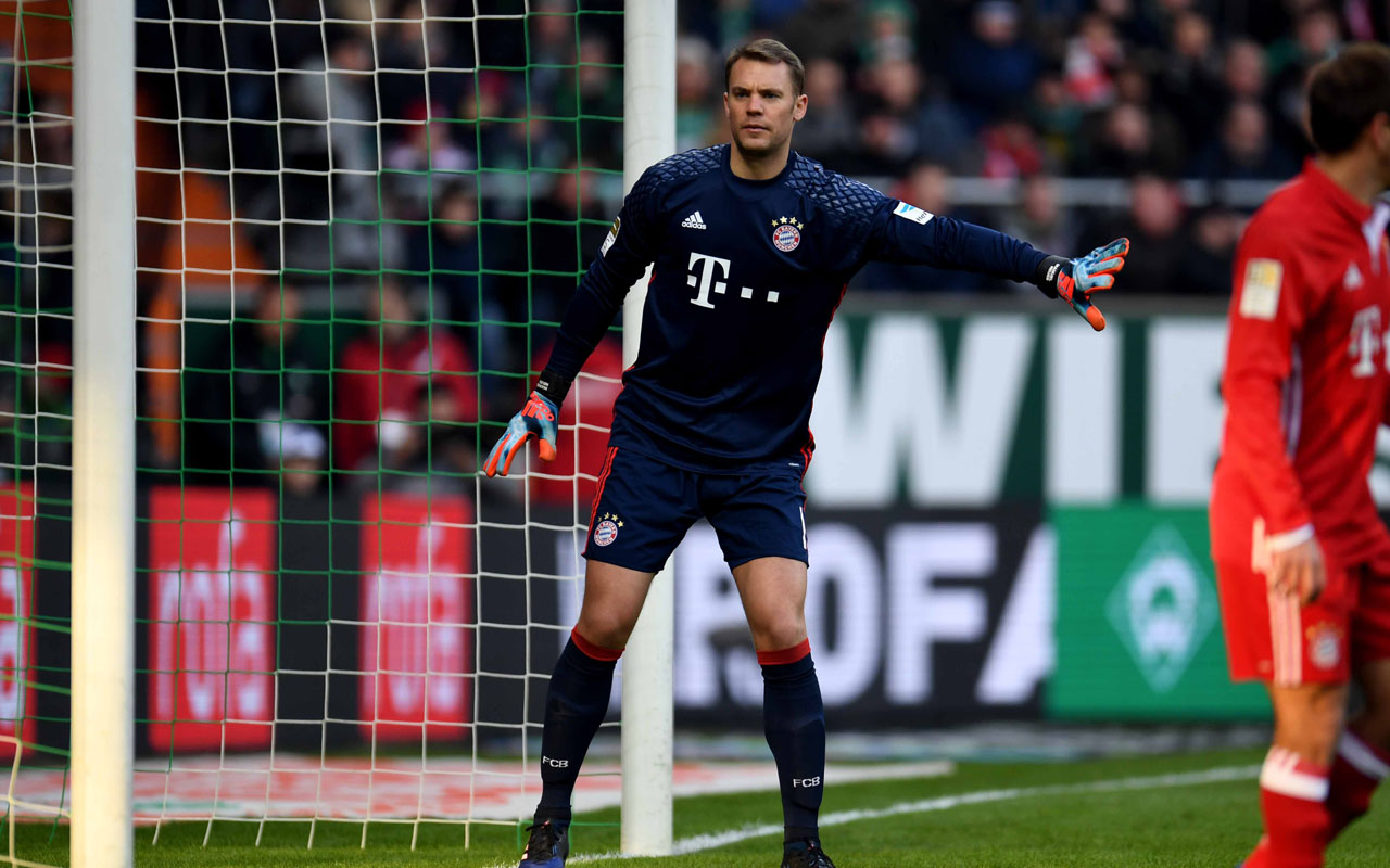 malli forced neuer into spectacular parries in quick succession as bayern endured a tense final few minutes photo afp