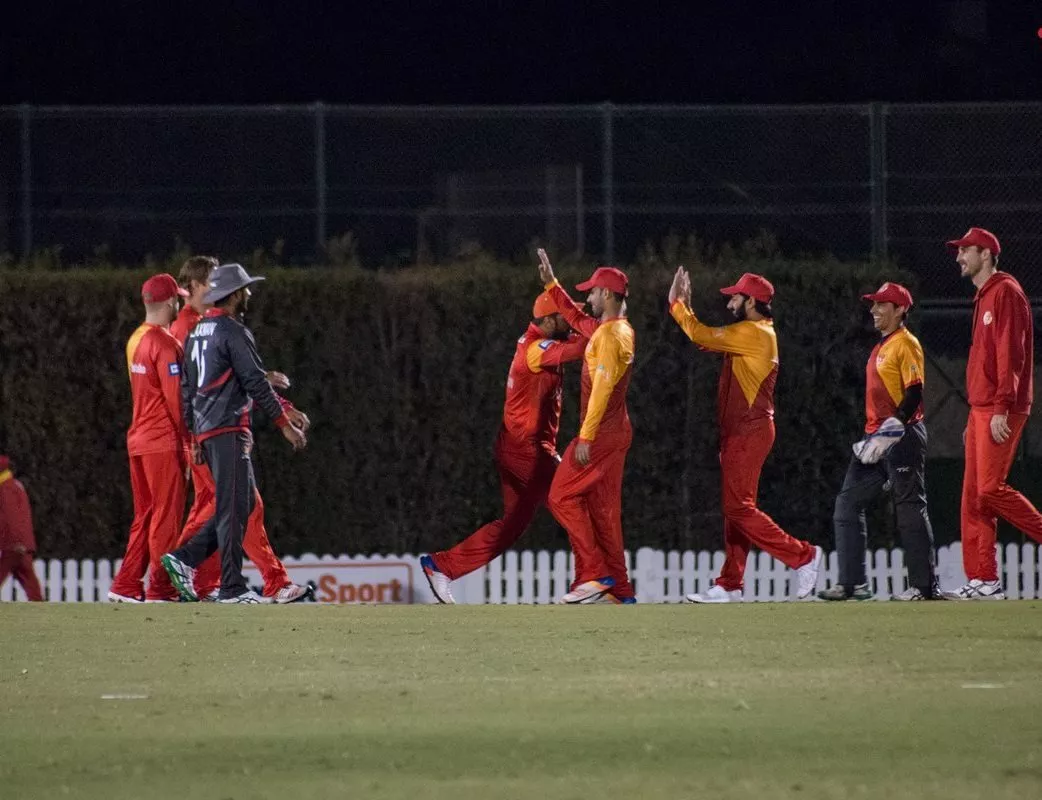 islamabad under captain misbahul haq beat quetta gladiators in the final of the inaugural edition by six wickets to take home the shooting star trophy photo courtesy islamabad united islamabad under captain misbahul haq beat quetta gladiators in the final of the inaugural edition by six wickets to take home the shooting star trophy photo courtesy islamabad united