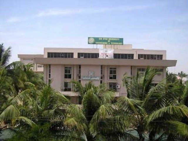 three wounded as rival student groups clash at sir syed university of engineering three wounded as rival student groups clash at sir syed university of engineering