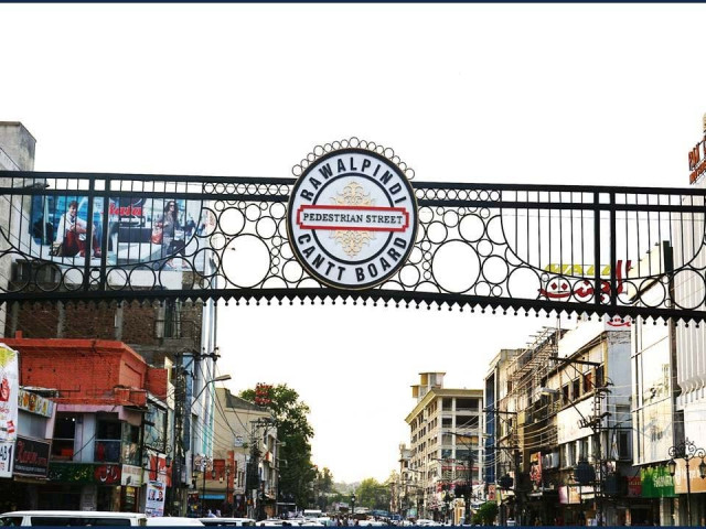 the rawalpindi cantonment board 039 s new pedestrian street in sadar photo shafiq malik express tribune the rawalpindi cantonment board 039 s new pedestrian street in sadar photo shafiq malik express tribune