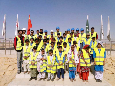 empowering youth students visit thar power plant