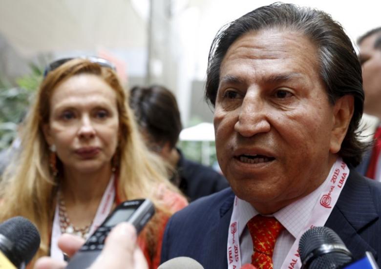 former peru 039 s president alejandro toledo and his wife eliane karp arrives to the 2015 imf world bank annual meetings in lima peru october 8 2015 photo reuters