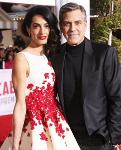 george clooney and wife amal expecting twins