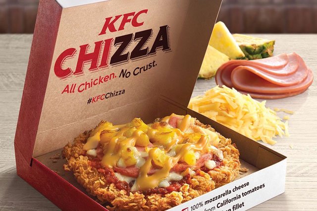 kfc has launched a pizza and people can t handle it
