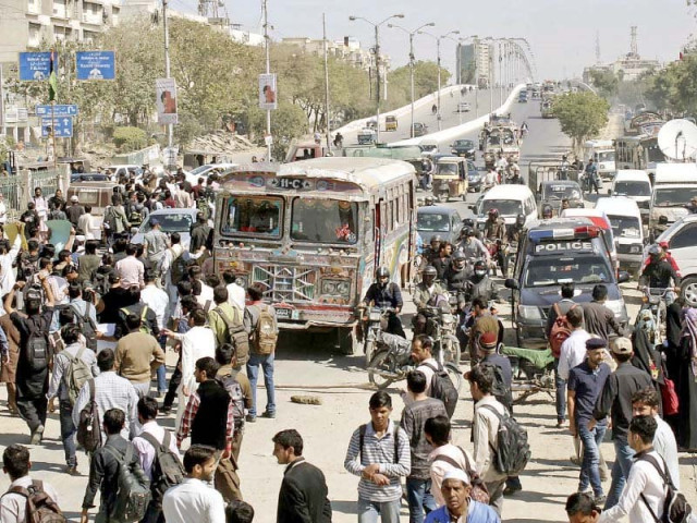 fuuast students have demanded the sindh cm to ensure completion of university road development work at its earliest road accidents have become commonplace as the authorities have dug up most roads across the city photo athar khan express fuuast students have demanded the sindh cm to ensure completion of university road development work at its earliest road accidents have become commonplace as the authorities have dug up most roads across the city photo athar khan express