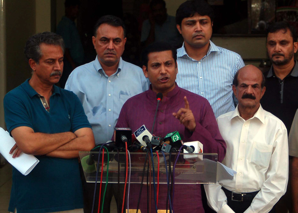 there is a difference between bogus and unverified votes people quoted the unverified votes to be fake says mqm politician faisal sabzwari photo ppi