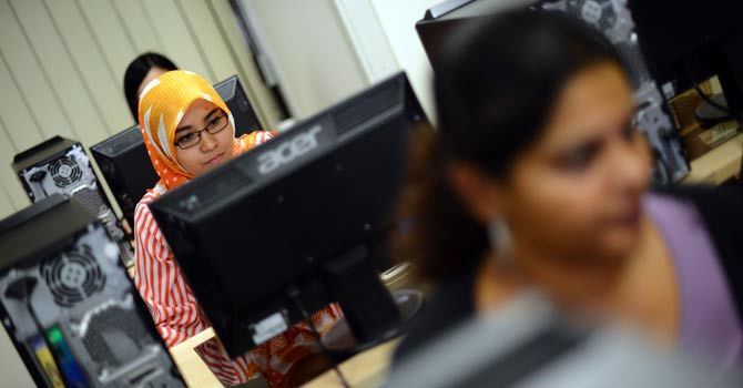 pitb signs mou with vcs of varsities to train youth in it photo afp