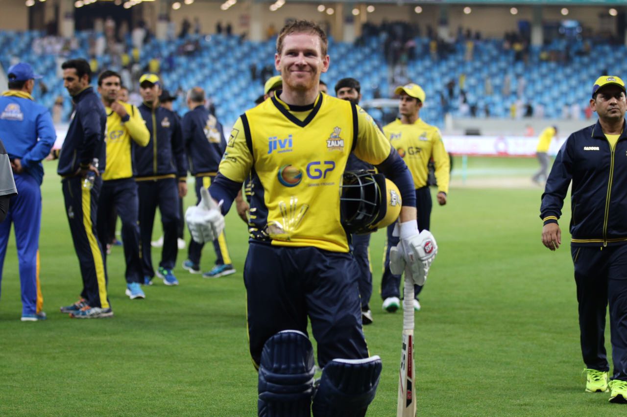 eoin morgan photo twitter peshawar zalmi media