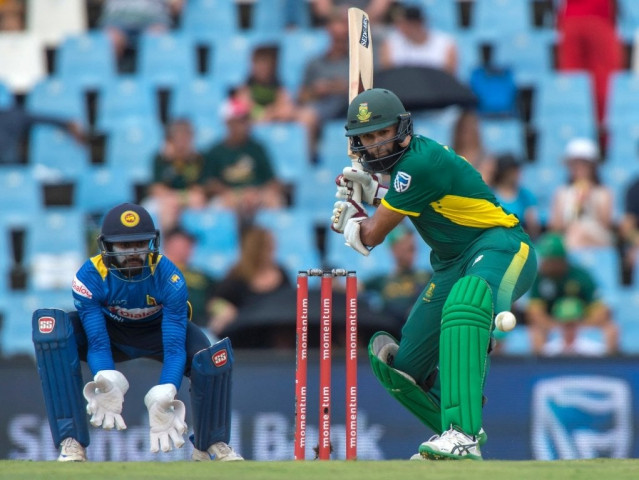 hashim amla plays a shot at supersport park cricket ground on february 10 2017 photo afp hashim amla plays a shot at supersport park cricket ground on february 10 2017 photo afp