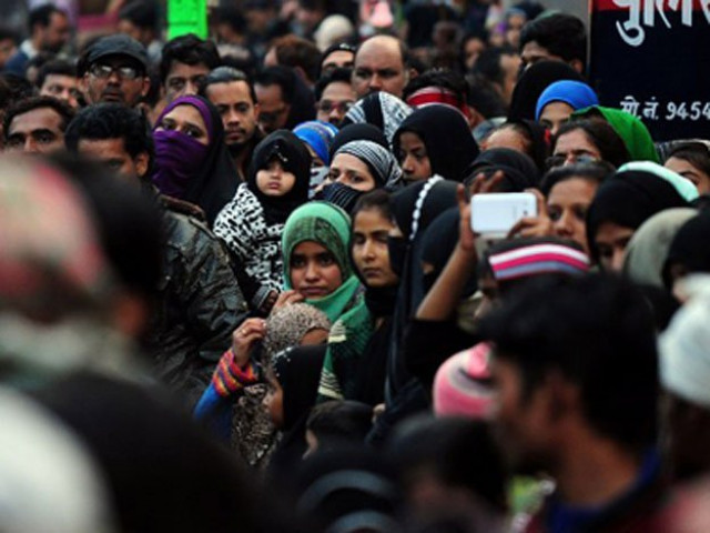 the figures show that growth rate of muslims in india is higher than that of hindus during 2001 2011 photo afp the figures show that growth rate of muslims in india is higher than that of hindus during 2001 2011 photo afp