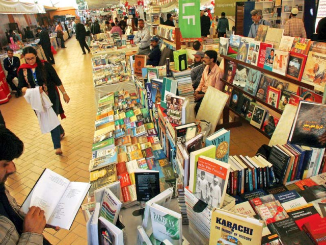 many stalls at the 8th klf offered attractive discounts for book lovers photo athar khan express many stalls at the 8th klf offered attractive discounts for book lovers photo athar khan express
