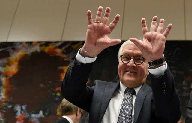 former foreign minister and presidential candidate frank walter steinmeier regularly polls as germany 039 s most popular politician photo afp former foreign minister and presidential candidate frank walter steinmeier regularly polls as germany 039 s most popular politician photo afp